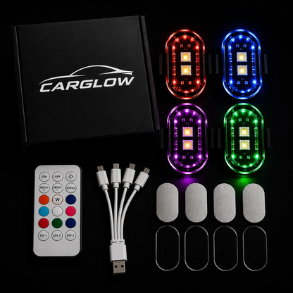 Kit Luces LED RGB para Vehículos - 8 colores