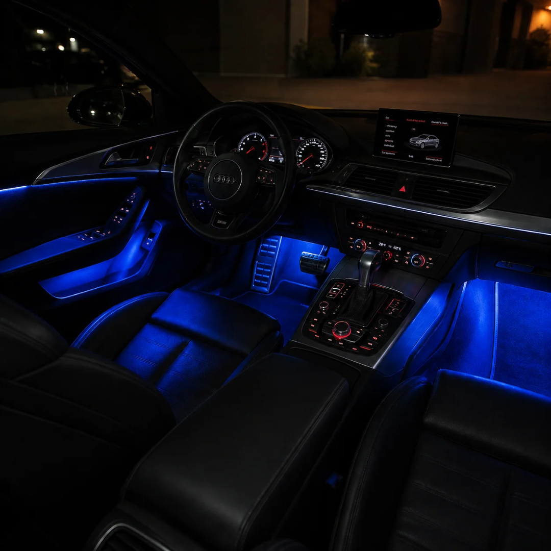 Kit Luces LED RGB para Vehículos - 8 colores